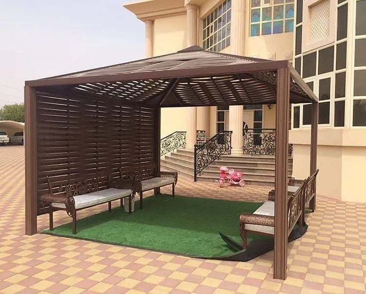 برجولات وجلسات حديثة