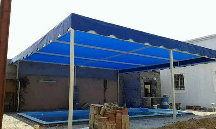 مظلات مسابح وخزانات